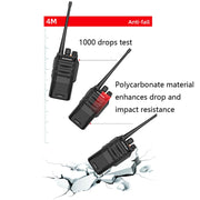 Baofeng BF-S56MAX High-power Water-resistant Handheld Communication Device Walkie-talkie, Plug Specifications:EU Plug