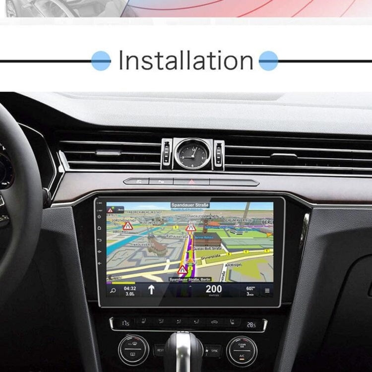 Universal Machine Android Smart Navigation Car Navigation DVD Reversing Video Integrated Machine, Size:9inch 2+16G, Specification:Standard