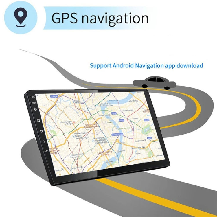 Universal Machine Android Smart Navigation Car Navigation DVD Reversing Video Integrated Machine, Size:9inch 2+16G, Specification:Standard