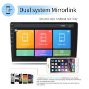 Universal Machine Android Smart Navigation Car Navigation DVD Reversing Video Integrated Machine, Size:9inch 1+16G, Specification:Standard+12 Lights Camera