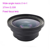 72mm 2 in 1 0.39X Wide Angle Lens + Macro Lens