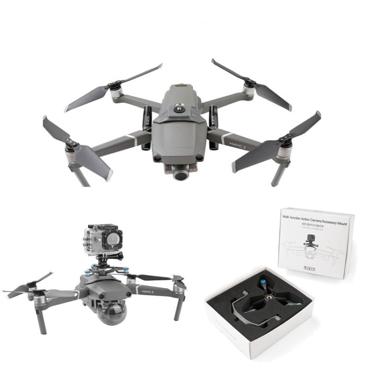 RCSTQ RCGEEK for DJI Mavic 2 Multi-function Expansion Bracket Shock Mount Set Shock Mount Bracket Set