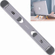 Oatsbasf Portable Storage Foldable Notebook Computer Bracket Heightening Fan Heater(Silver) - Laptop Stand by PMC TechLife | Online Shopping South Africa | PMC TechLife | Buy Now Pay Later Mobicred