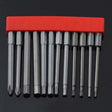 12 PCS / Set Screwdriver Bit With Magnetic S2 Alloy Steel Electric Screwdriver, Specification:8 - Drill & Drill Bits by PMC TechLife | Online Shopping South Africa | PMC TechLife | Buy Now Pay Later Mobicred