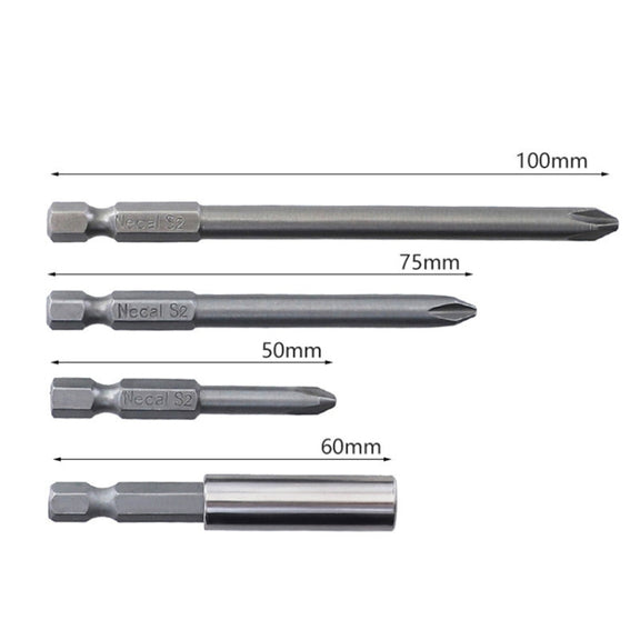 12 PCS / Set Screwdriver Bit With Magnetic S2 Alloy Steel Electric Screwdriver, Specification:10