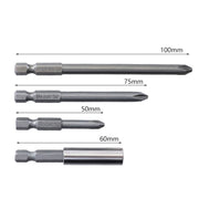 12 PCS / Set Screwdriver Bit With Magnetic S2 Alloy Steel Electric Screwdriver, Specification:11