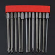 12 PCS / Set Screwdriver Bit With Magnetic S2 Alloy Steel Electric Screwdriver, Specification:13 - free shipping - PMC TechLife - Order now!