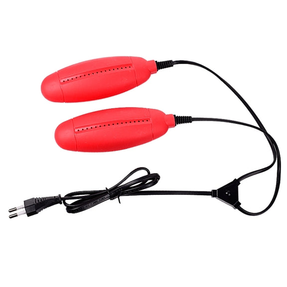 Race Car Shape Voilet Light Shoe Dryer Foot Protector Boot Odor Deodorant Device Shoes Drier Heater EU Plug