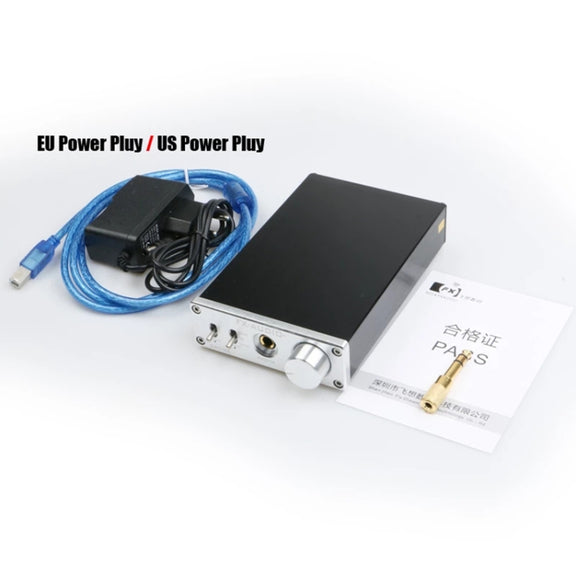 FX-AUDIO DAC-X6 Fever HiFi Fiber Coaxial USB Amp Digital Audio DAC Decoder 24BIT/192(Black)