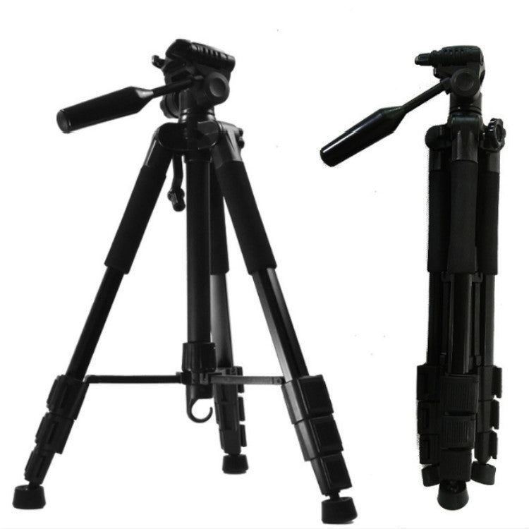 ET-668 Mobile Phone Camera Photography Tripod Live Support(Black)