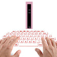 F2 Portable Lipstick Laser Virtual Laser Projection Mouse And Keyboard(Rose Gold) - Laser Keyboard by PMC TechLife | Online Shopping South Africa | PMC TechLife | Buy Now Pay Later Mobicred