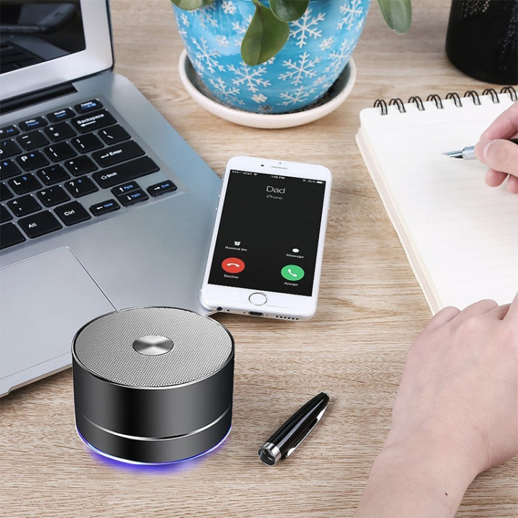 Portable Wireless Bluetooth Speaker Stereo LED Speakers with Built-in Mic MP3 MINI Subwoof Smart Column Loudspeaker