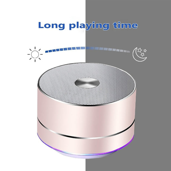 Portable Wireless Bluetooth Speaker Stereo LED Speakers with Built-in Mic MP3 MINI Subwoof Smart Column Loudspeaker