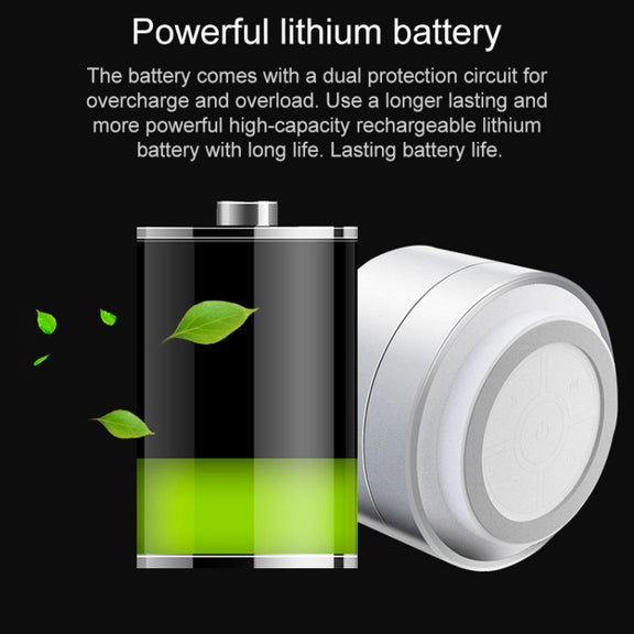 Portable Wireless Bluetooth Speaker Stereo LED Speakers with Built-in Mic MP3 MINI Subwoof Smart Column Loudspeaker