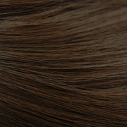Female Black Long Straight Wig With Air Bangs(Black Brown (Solid Color) 58CM)
