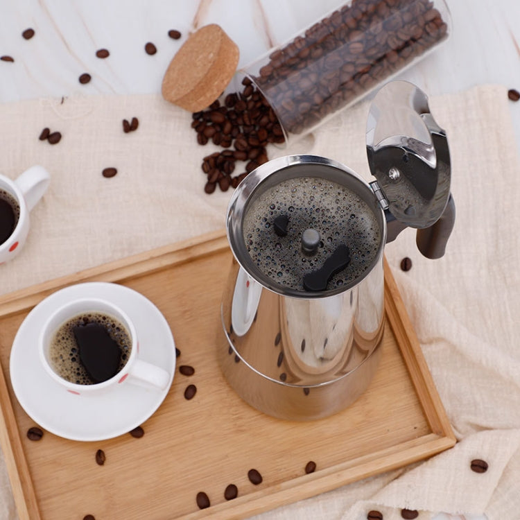Stainless Steel Moka Coffee Maker Pot Filter(100ml)