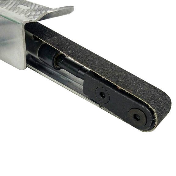 Pneumatic Belt Machine Pneumatic Sander Ring Belt Machine Polisher, Size:33x1cm