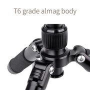 Xiletu FM5S-MINI 5-Section Folding Legs Mini Desktop Tripod Mount(Red)