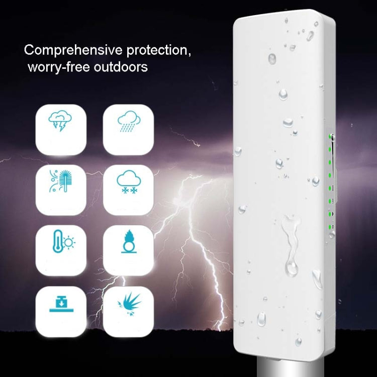 2 PCS COMFAST E314n 300mbps Covers 5 Kilometers Wifi Base Station Wireless Bridge, Plug Type:UK Plug