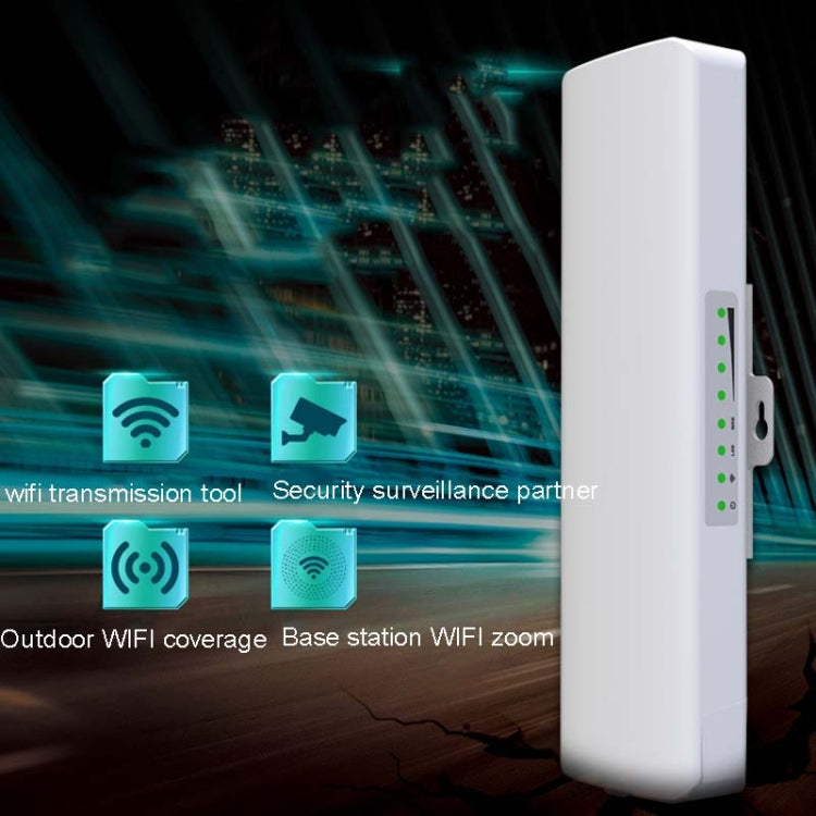 2 PCS COMFAST E314n 300mbps Covers 5 Kilometers Wifi Base Station Wireless Bridge, Plug Type:UK Plug