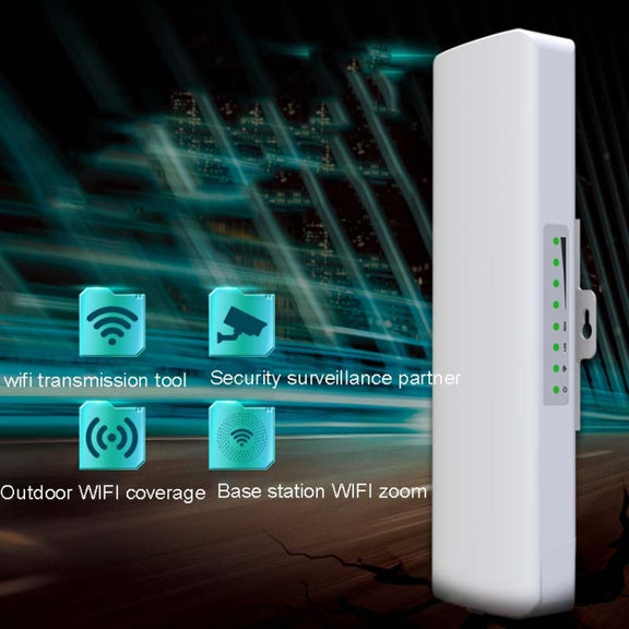 2 PCS COMFAST E314n 300mbps Covers 5 Kilometers Wifi Base Station Wireless Bridge, Plug Type:UK Plug