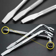 L-Type Car Tire Removal Tool Tire Wrench Socket Wrench, Specification: 17mm