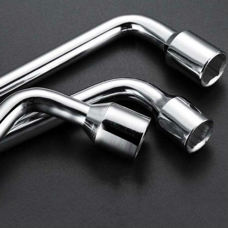 L-Type Car Tire Removal Tool Tire Wrench Socket Wrench, Specification: 19mm