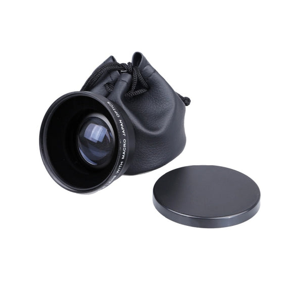52mm 2 In 1 0.45x Wide-Angle + Macro Camera Lens