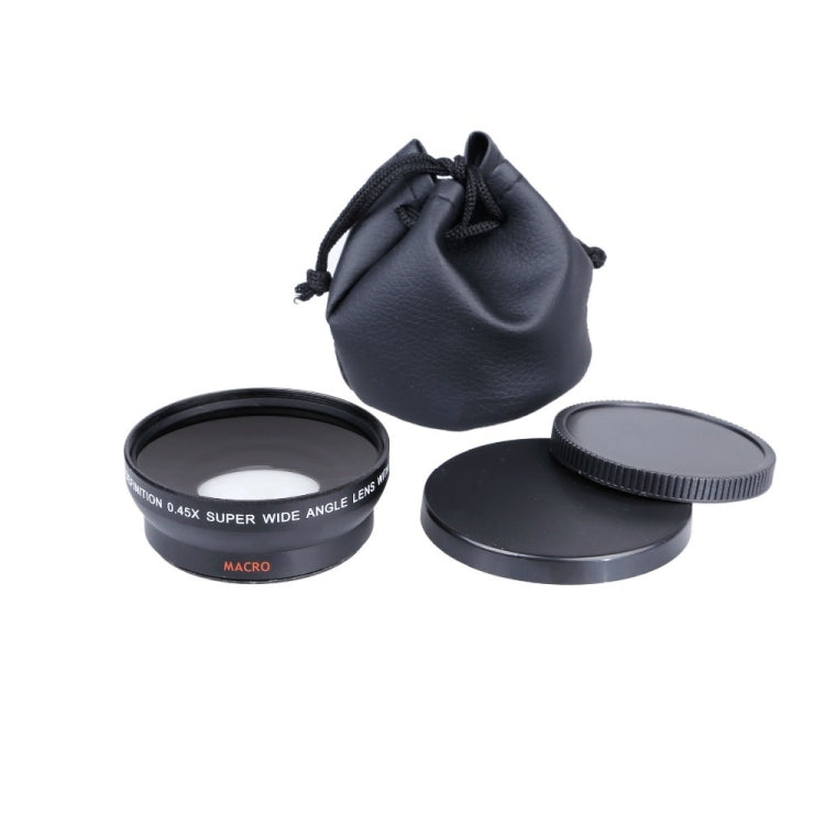 52mm 2 In 1 0.45x Wide-Angle + Macro Camera Lens