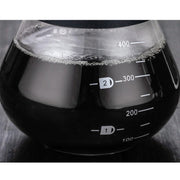High Temperature Resistant Coffee Maker, Capacity:400ml, Style:With Strainer