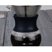 High Temperature Resistant Coffee Maker, Capacity:200ml, Style:Without Strainer