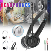 DANYIN DT326 Head-mounted Desktop Computer Children Learning Wire Headset with Microphone, Cable Length:1.8m, Style:Star Flag(White)