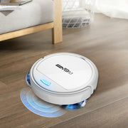 Household Intelligent Automatic Sweeping Robot, Specification:Upgrade Four Motors(White)