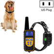 Bark Stopper Dog Training Device Dog Collar with Electric Shock Vibration Warning(US Plug) - Training Aids by PMC TechLife | Online Shopping South Africa | PMC TechLife | Buy Now Pay Later Mobicred