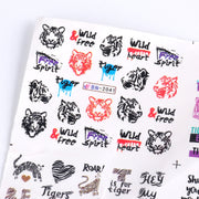 Nail Art Stickers Small Fresh Dream Catcher Stickers(BY073-084)