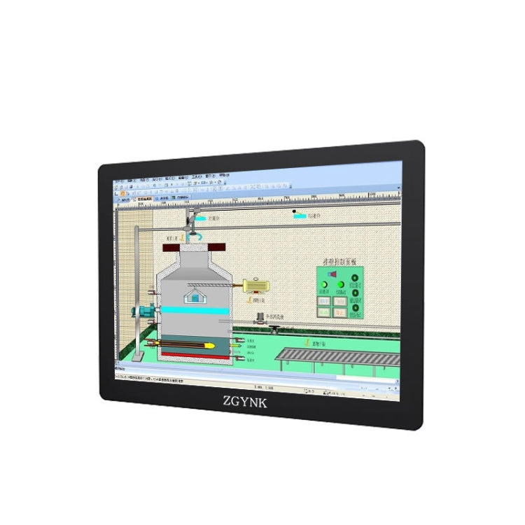 ZGYNK KQ101 HD Embedded Display Industrial Screen, Size: 10 inch, Style:Embedded