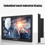 ZGYNK KQ101 HD Embedded Display Industrial Screen, Size: 10 inch, Style:Embedded