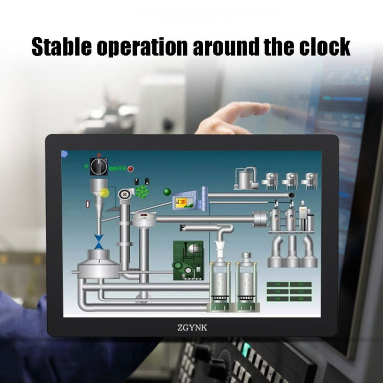 ZGYNK KQ101 HD Embedded Display Industrial Screen, Size: 10 inch, Style:Embedded