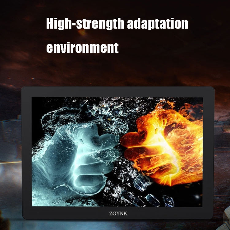 ZGYNK KQ101 HD Embedded Display Industrial Screen, Size: 10 inch, Style:Embedded