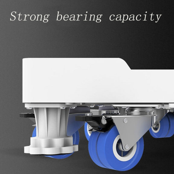 Double Tube 12 Feet Adjustable Stainless Steel Refrigerator Bracket Washing Machine Base Bracket