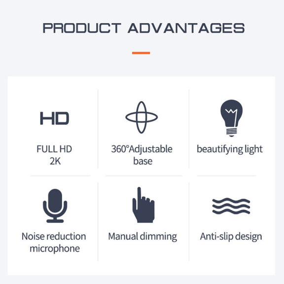 A9mini USB Drive-Free HD Fill Light Camera with Microphone, Pixel:1.0 Million Pixels 720P