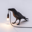 E12 LED Lucky Bird Wall Lamp Table Lamp For Bedroom, Style:Standing Table Lamp, Plug:US Plug(Black) - Bedside Light by PMC TechLife | Online Shopping South Africa | PMC TechLife