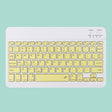 Universal Ultra-Thin Portable Bluetooth Keyboard and Mouse Set For Tablet Phones, Size:10 inch(Yellow Beyboard) - Universal Keyboard by PMC TechLife | Online Shopping South Africa | PMC TechLife