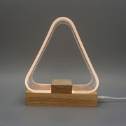 USB Simple Study Desk Lamp LED Acrylic Night Light
