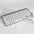 X5 Ultra-thin Mini Wireless Bluetooth Keyboard, Support Win / Android / IOS System(Silver) - Universal Keyboard by PMC TechLife | Online Shopping South Africa | PMC TechLife