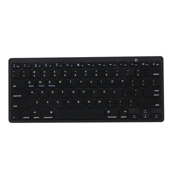 X5 Ultra-thin Mini Wireless Bluetooth Keyboard, Support Win / Android / IOS System(Black)