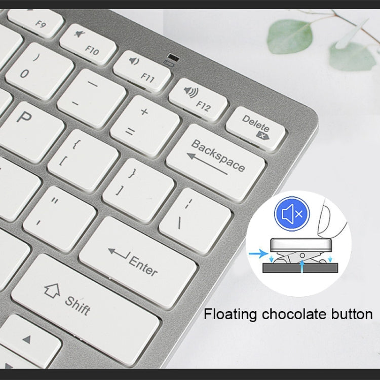 X5 Ultra-thin Mini Wireless Bluetooth Keyboard, Support Win / Android / IOS System(Black)