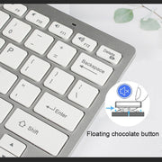 X5 Ultra-thin Mini Wireless Bluetooth Keyboard, Support Win / Android / IOS System(Black)