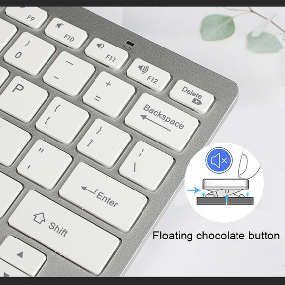 X5 Ultra-thin Mini Wireless Bluetooth Keyboard, Support Win / Android / IOS System(Black)