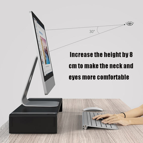 AP2002-2-A Display Increase Rack Notebook Storage BracketOlmaster, Style:Plus Storage Box